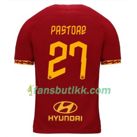 Fotballdrakt AS Roma Pastore 27 Hjemmetrøye 2019-2020 Kortermet